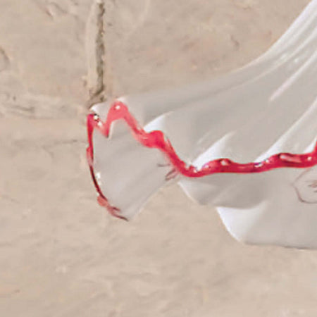 Applique-classica-Due-P-illuminazione-ANNA-AP1-E14-LED-metallo-ceramica-lampada-parete