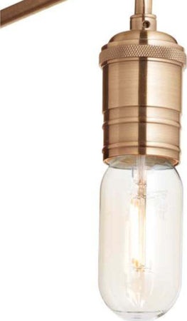 Applique-classica-Ideal-Lux-TRIUMPH-160245-AP2-E27-LED-orientabile-metallo-lampada-parete