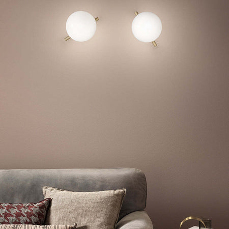 Applique-Classica-Posy-Metallo-Rame-Vetro-1-Luce