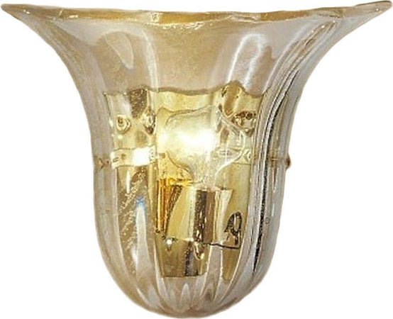 Applique-classico-Due-P-illuminazione-2320-AP-E27-LED-vetro-soffiato-cristallo-oro-lampada-parete