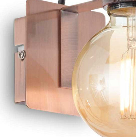 Applique-classico-Ideal-Lux-FRIDA-AP1-163338-E27-LED-metallo-lampada-parete