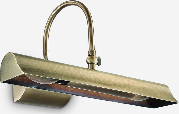 Applique-classico-Ideal-Lux-RETRO-AP2-144917-E14-LED-metallo-mono-emissione-lampada-parete-orientabile-specchio-quadro