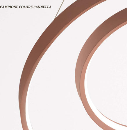 Applique-classico-Perenz-RITMO-6619-E-LC-LED-lampada-parete-cannella