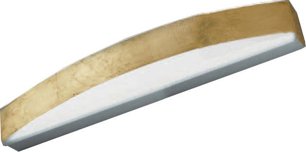 Applique-Contemporanea-Band-Metallo-Foglia-Oro-Led-20W