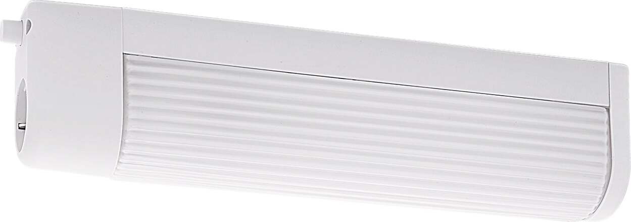 Applique-Contemporanea-Bari-1-Policarbonato-Bianco-2-Luci-E14-25W