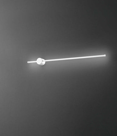 Applique-Contemporanea-Clock-Alluminio-Bianco-Led-Integrato-20W
