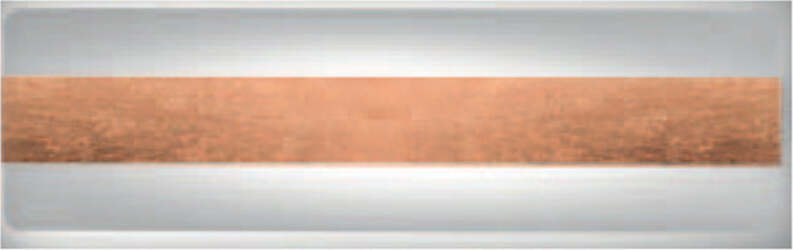 Applique-Contemporanea-Doup-Metallo-Foglia-Rame-Led-43W