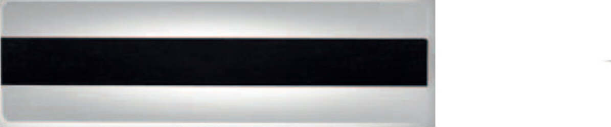 Applique-Contemporanea-Doup-Metallo-Nero-Led-30W