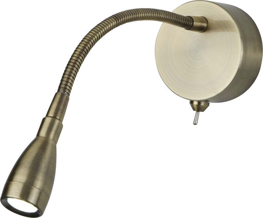 Applique-Contemporanea-Flexy-Acciaio-Adjustable-Vetro-Led-0,8W-6500K