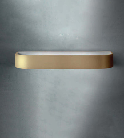 Applique-Contemporanea-Handles-Metallo-Oro-Opaco-Led-20W