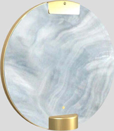 Applique-Contemporanea-Horo-Metallo-Ottone-Grigio-Led-14,4W