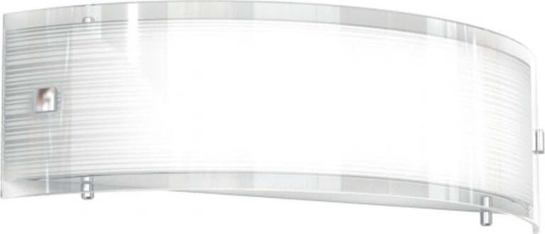 Applique-Contemporanea-Linear-Mad-Metallo-E-Vetro-Bianco-2-Luci-E27-40Cm