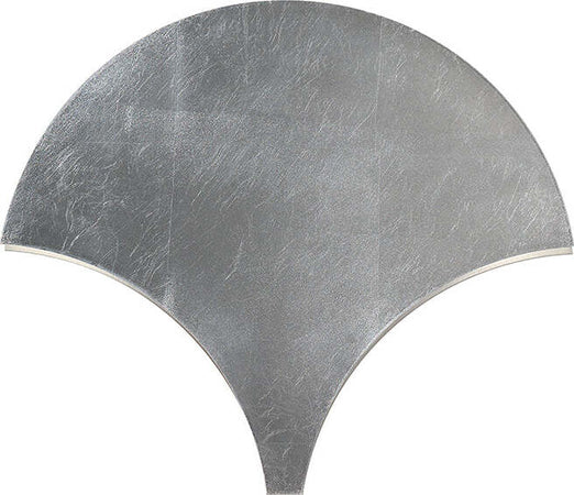 Applique-Contemporanea-Palm-Metallo-Argento-Led-11W