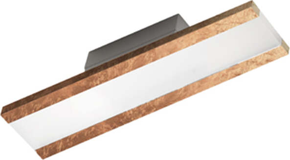 Applique-Contemporanea-Rail-Alluminio-Foglia-Rame-Led-34W