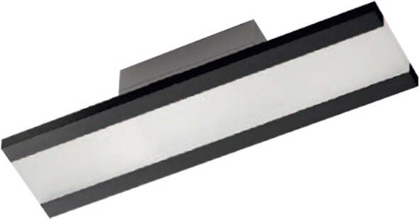 Applique-Contemporanea-Rail-Alluminio-Nero-Led-22W