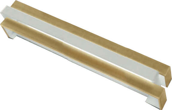 Applique-Contemporanea-Reflex-Metallo-Foglia-Oro-Led-18W