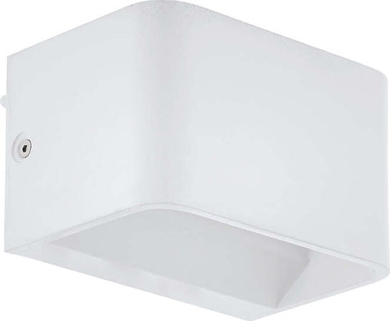 Applique-Contemporanea-Sania-Piccola-4-Led-Alluminio-Bianco