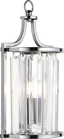 Applique-Contemporanea-Victoria-Acciaio-Cromo-Vetro-1-Luce-E14