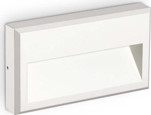 Applique-Da-Parete-Contemporaneo-Febe-Alluminio-Bianco-Led-6W-4000K-Ip65