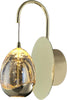 Applique-Da-Parete-Contemporaneo-Golden-Egg-Oro-E-Vetro-Pulegoso-Led-4,8W