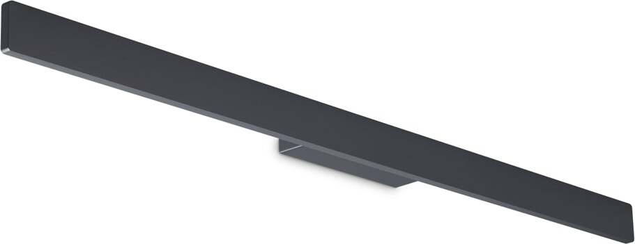 Applique-Da-Parete-Contemporaneo-Linea-Alluminio-Nero-Led-20W-3000K-Ip54