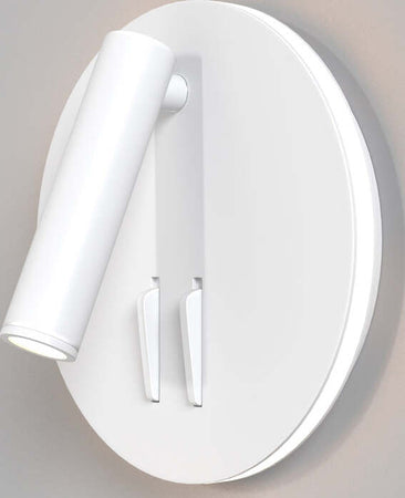 Applique-Da-Parete-Interno-Moderno-Ios-176-Alluminio-Bianco-Led-Integrato-10W