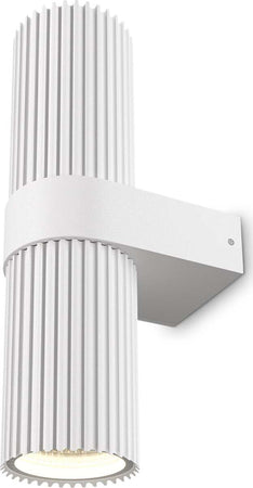 Applique-Da-Parete-Moderno-Dynamics-Alluminio-Bianco-2-Luci-Gu10-50W