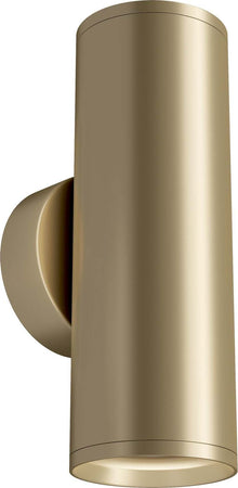 Applique-Da-Parete-Moderno-Focus-S-Alluminio-Oro-2-Luci-Gu10-10W