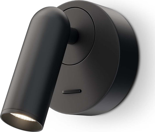 Applique-Da-Parete-Moderno-Mirax-Metallo-Nero-Luce-Led-Integrato-3W-Ip20