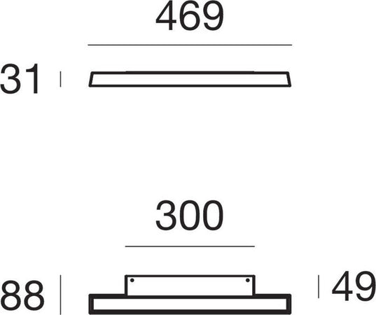 Applique-esterno-acciaio-Linea-Light-LIRA-W-IP65-15W-LED-3000°K-2059LM-lampada-parete-classica-moderna