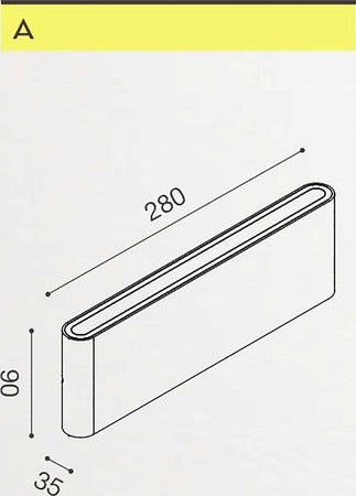 Applique-esterno-Gea-Led-TAARHI-280-GES884C-IP54-LED-alluminio-lampada-parete-moderna-biemissione