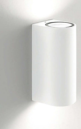 Applique-esterno-Gea-Led-VEJO-B-GES903-GU10-LED-IP44-moderno-lampada-parete-biemissione