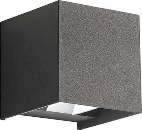 Applique-esterno-Gea-Led-ZORA-LED-IP65-GES1021-5W-fascio-regolabile-lampada-parete-biemissione-moderna