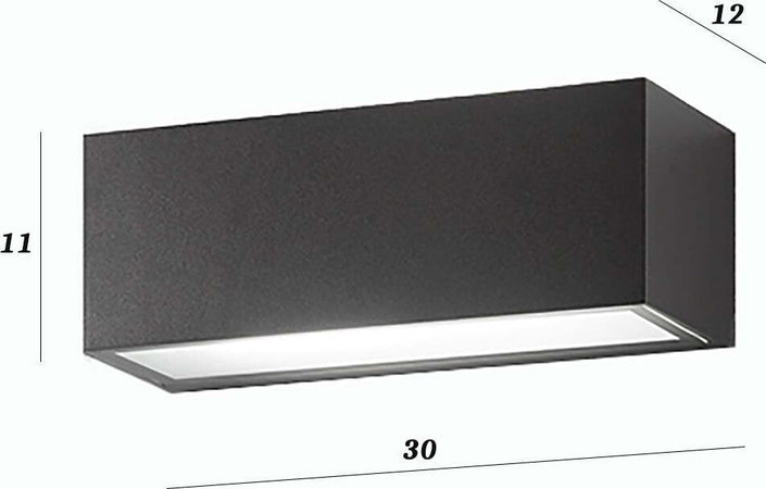 Applique-esterno-Perenz-STEP-6732-A-IP54-E27-LED-lampada-parete-giardino