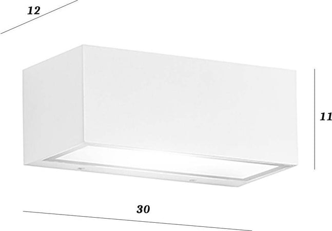 Applique-esterno-Perenz-STEP-6732-B-IP54-E27-LED-lampada-parete-giardino