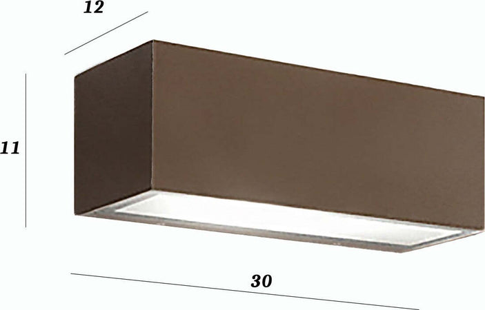 Applique-esterno-Perenz-STEP-6732-E-IP54-E27-LED-lampada-parete-giardino