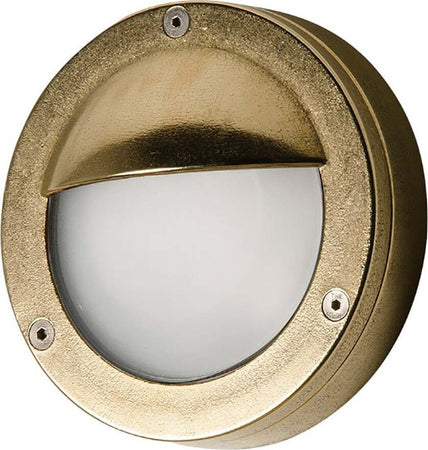 Applique-esterno-rustico-Lampadari-Bartalini-SOL-4-OV-830-AO-GX53-LED-ottone-lampada-parete