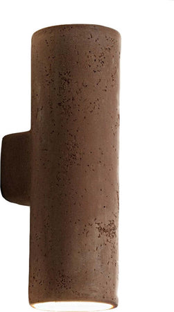 Applique-esterno-Toscot-HANS-1192-GU10-LED-IP55-lampada-parete-biemissione-rustica