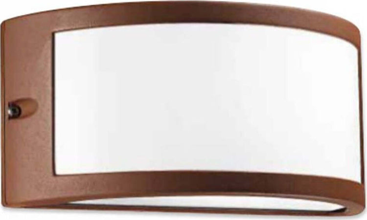 Applique-Gea-Led-GRETA-GES142-LED-lampada-parete-alluminio-ruggine-classica-esterni-IP54-E27