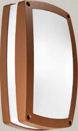 Applique-Gea-Led-URA-Q-GES302-LED-IP54-lampada-soffitto-parete-classica-alluminio-ruggine-rettangolare-E27