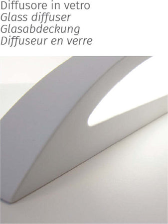 Applique-gesso-Belfiore-9010-ERIDA-THIN-8144.41-E27-LED-lampada-parete