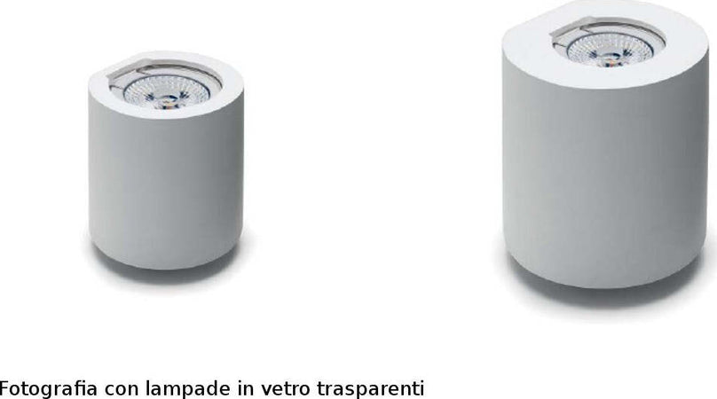 Applique-gesso-Belfiore-9010-LONIA-2453-2547-GU10-LED-lampada-parete