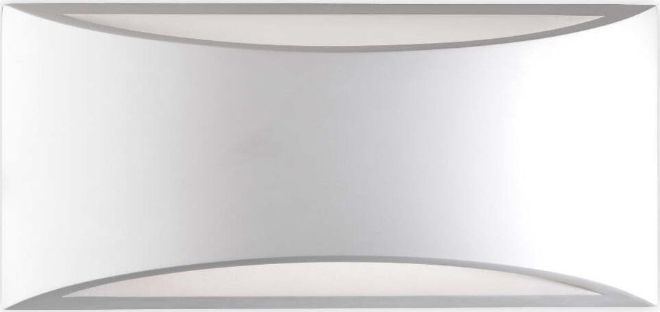 Applique-gesso-PAN-International-IDRA-PAR10328-LED-lampada-parete-biemissione