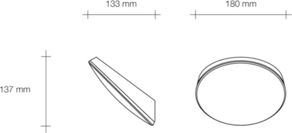 Applique-gesso-Sforzin-illuminazione-PATRA-T394-GX53-LED-moderno-lampada-parete-monoemissione