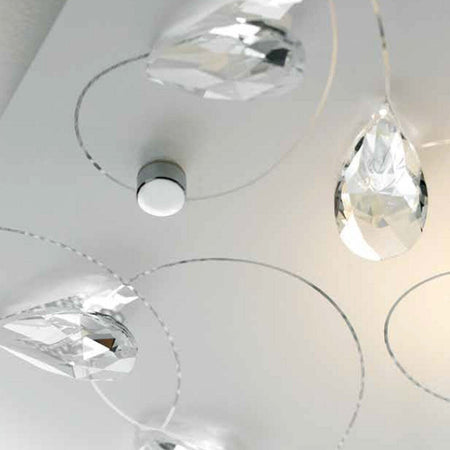 Applique-Illuminando-PETALI-AP-E27-LED-lampada-parete-elegante-moderna-vetro-cristallo-interno