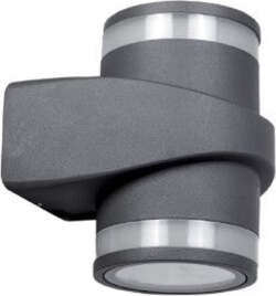 Applique-In-Alluminio-2x7w-Con-Doppia-Emissione-Corpo-Grigio-Luce-4000k-Xc-9288