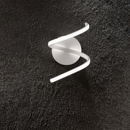 Applique-In-Metallo-Moderna-Nest-Bianco-Led-Luce-Calda