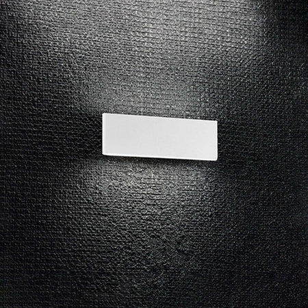 Applique-In-Metallo-Moderna-Plank-Bianco-Led-Luce-Calda-Piccola