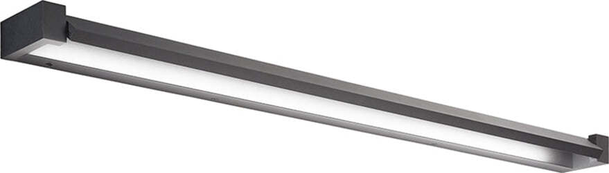 Applique-In-Metallo-Moderna-Sway-Nero-Led-Grande