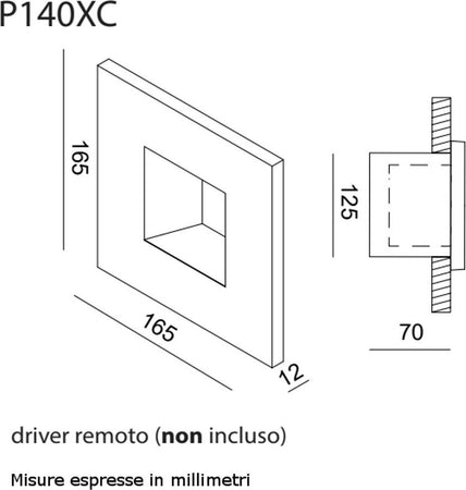 Applique-incasso-Toscot-SQUARE-P140-95°-LED-segnapasso-terracotta-esterni